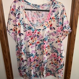 Torrid floral tee